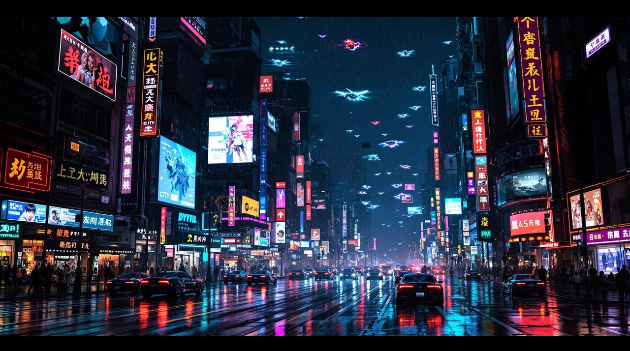 赛博朋克2077：夜之城传奇 - 电影视频封面，评分8.5分